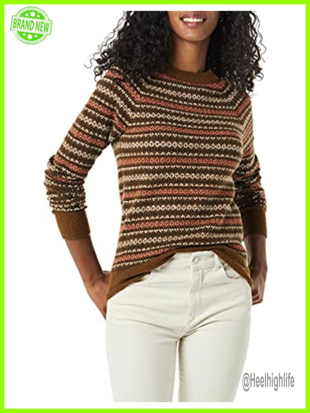 Soft Touch Crewneck Pullover Sweater Women's Long Sleeve Knit